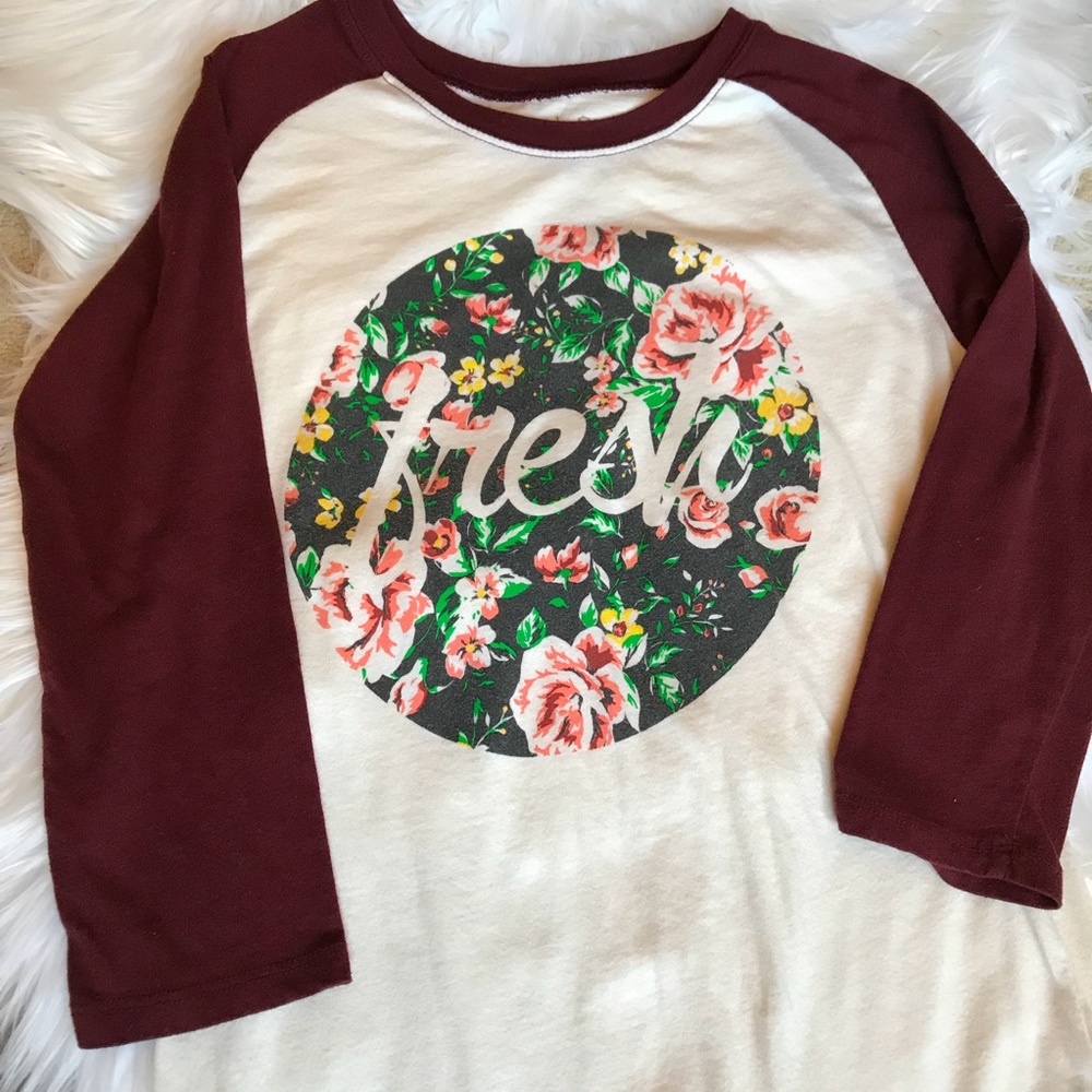 🌈 EMPYRE FRESH/FLORAL BASEBALL TEE